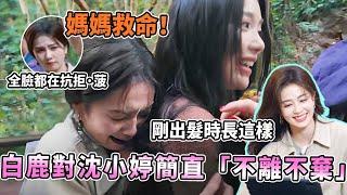 白鹿沈小婷姐妹花嚇到貼貼 那些年被鹿鹿「拿下」的漂亮妹妹居然有這麼多！ |綜藝 |zhoushen | bailu | 奔跑吧