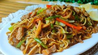 THE BEST PANCIT SOTANGHON GUISADO WITH CANTON  ️