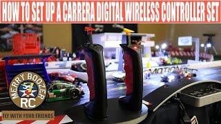 Carrera 132 124 Wireless Controller Installation and programming for digital slot car racing.