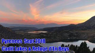 Pyrenees Wild Camping Carlit & Orlu Sept 2018