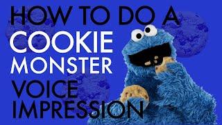 "How To Do A Cookie Monster Voice Impression" - Voice Breakdown Ep. 35