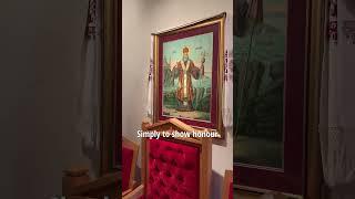 Why do Ukrainian Catholics Hang Embroidery on Icons?
