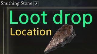 Elden ring smithing Stone 3 drop location