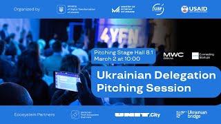 The Ukrainian startup delegation at 4YFN 2023