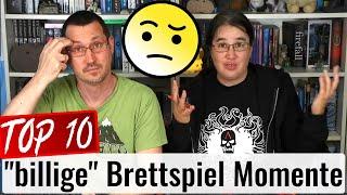 Top 10 Brettspiel Momente die sich billig anfühlen