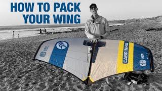 How to pack your WING (Cabrinha Wingfoil)