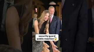 infanta sofia Bodyguard public reaction 