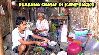 Mengantar masakan Emak Darti untuk Mbok Genuk ‼️ Syahdunya suasana pedesaan