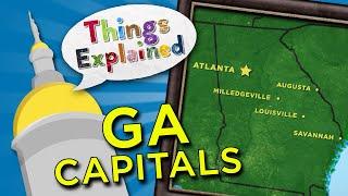 Georgia's 5 State Capital Cities | Things Explained