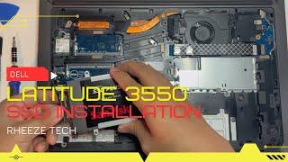 How to Install SSD on Dell Latitude 3550 — Full Walkthrough