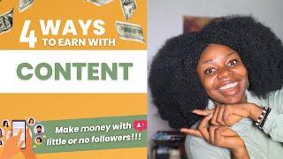 How to make Money as  Content Creator | Passive income ideas