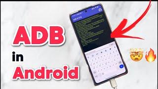 Finally use ADB without PC/ROOT on any Android | Best Android MOD?