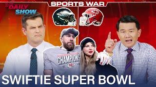 Sports War: Kosta & Ronny on Super Bowl Swifties, Philly Celebrations & NHL Nachos | The Daily Show