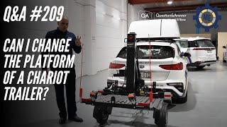 Q&A #209 - Can I Change the Platform of a Chariot Trailer?