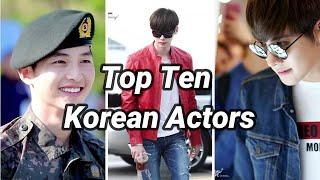 Top Ten Korean Actors 2024