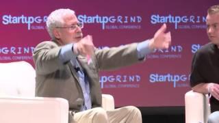 Steve Blank (Startup Owners Manual) and John Rampton (Forbes) at Startup Grind Global 2016