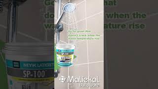 Hot Shower at night are great for you, Not your tile joints!