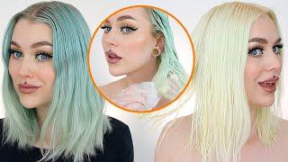 How To: BLEACH BATH (minimal damage) | Evelina Forsell