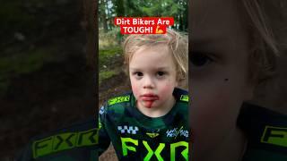 4 Year Old Dirt Bike Rider is TOUGH! #dirtbike #kids