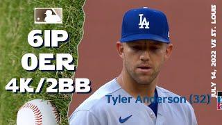 Tyler Anderson | July 14, 2022 | MLB highlights