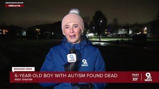 Officials find body of missing autistic boy in pond near home