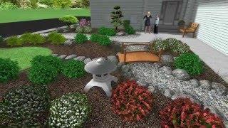 Japanese Garden Design - Scappoose, OR - Front Entrance Area