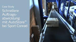 AutoStore – Maximale Effizienz durch schnelle Auftragsabwicklung | Kardex Case Study Sport Conrad