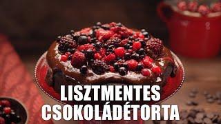 Lisztmentes csokoládétorta Borbás Marcsi konyhájából