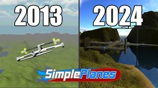 Evolution of SimplePlanes (2013-2024)