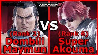 Tekken 8 - DombiliMaymun (#2 Feng) VS Super Akouma (#6 Lee) | Best of 3 | Tekken 8