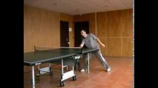 table tennis - service and return