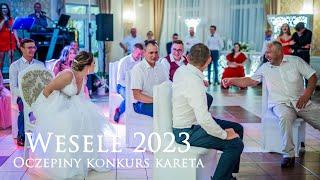 WESELE 2023 Zespół KONTRAST OCZEPINY KARETA konkurs sala Siódme niebo Czewińsk nad wisłą