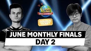 World Championship: June Monthly Finals | Day 2 | #ClashWorlds | Clash of Clans