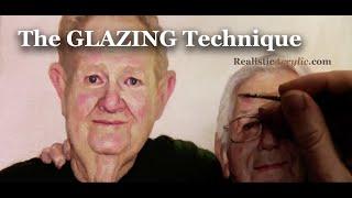 The ENTIRE Process of Painting an Acrylic Portrait Of Two Older Men (TIMELAPSE)