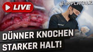 Live-OP: Implantation nach Knochblock-OP 