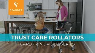 Trust Care Swedish-designed Rollators from Stander - See all 5 Euro-style Rolling Walkers