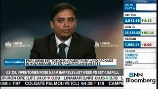 CEO of Fura Gems, Mr. Dev Shetty in an interview with BNN Bloomberg Commodities