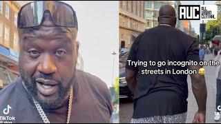 Shaq Walks The Streets Of London Incognito To See If Anyone Recognizes Him