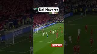 Kai Havertz Penalty Goal vs Denmark in Euro 2024 | Germany vs Denmark | #euro2024 #messi #ronaldo