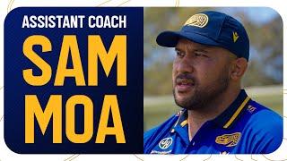 Welcome, SAM MOA | NRL star turned EELS COACH! | Parramatta Eels