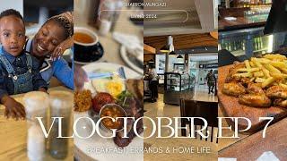 #vlogtober EP 7 | Breakfast, Bank & Errands | Cooking + Home Life | Zim YouTuber | Sharron Mungazi