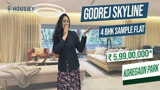 Godrej Skyline Pune | 4 BHK Sample Flat Tour | Godrej Properties Koregaon Park