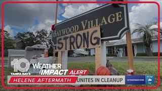 'We're family now': In Palm Harbor community ravaged by Helene, neighbors support each other