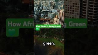 Africa Going Green  #travelafrica #africa #travel #travelvlog