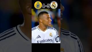 Al nassr Vs Real Madrid final penalty shoot out 2024 | Ronaldo Vs Mbappe #realmadrid Vs #alnassr