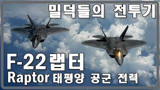 [밀리터리 덕후 밀떡] 밀덕들의 전투기 F-22 랩터, 그리고 태평양 공군