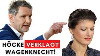 Nach TV-Duell: Höcke verklagt Wagenknecht wegen vieler Lügen!