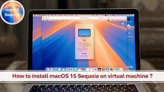 How to install macOS Sequoia on parallel desktop as a second macOS into your MacBook ?