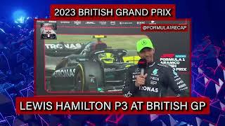 Lewis Hamilton P3 at the 2023 Silverstone
