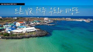 섬 속의 섬의 섬_제주도 우도여행과 비양도 _ 항공 VR 가볼만한 곳 #우도볼거리 #제주우도여행 #우도가볼만한곳 #제주도볼거리 #제주도갈만한곳